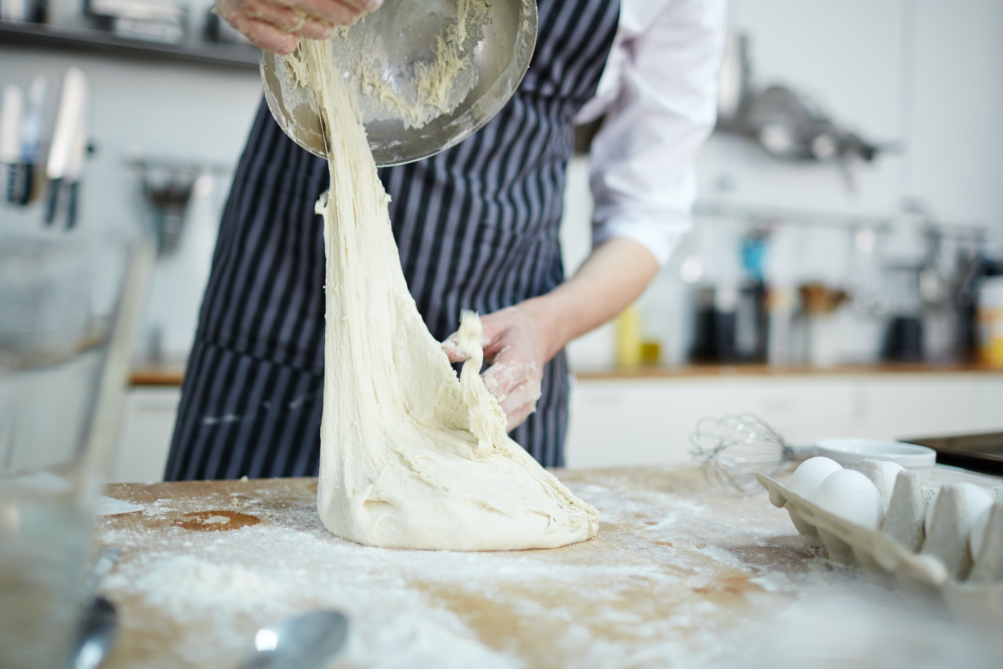 Wheaten dough